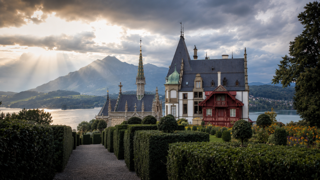 Lakeside & Villas Walking Tour
